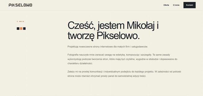 Nowoczesne strony internetowe dla firm