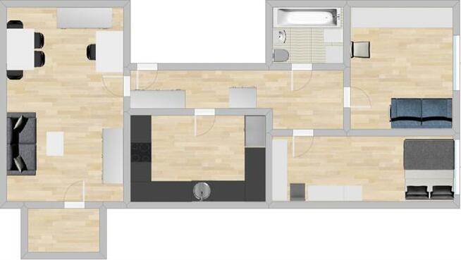 3 pokoje, parking - Ogólna 7, Bielany