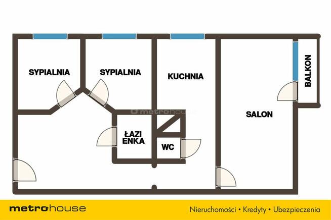 71,11 m² - Duży salon z balkonem, WIDOK NA ZIELEŃ
