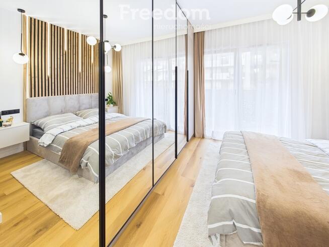 wyposażone, 3pokoje, balkon 15m2, Ceglana 57