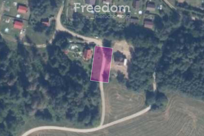 Działka 400 m od jeziora - plaży, przystani