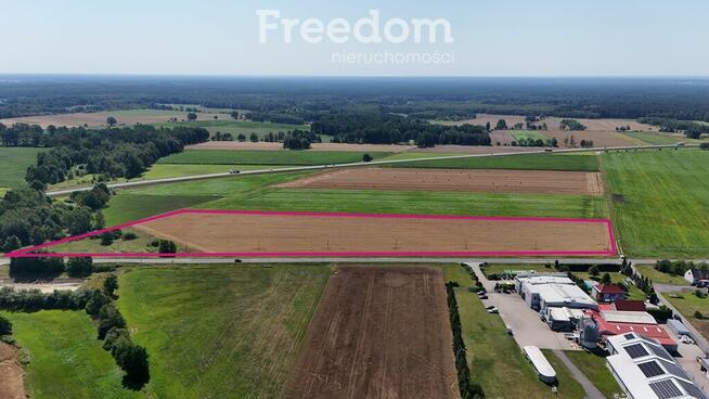 Teren inwestycyjny 3,54 ha | MPZP | DK46
