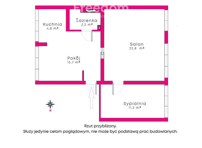 Urządzone 3 pokoje na parterze- Tuwima, Konin