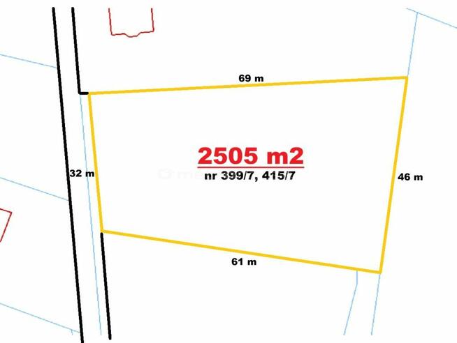 2505 m² - Ruptawa - Las i pełna prywatność