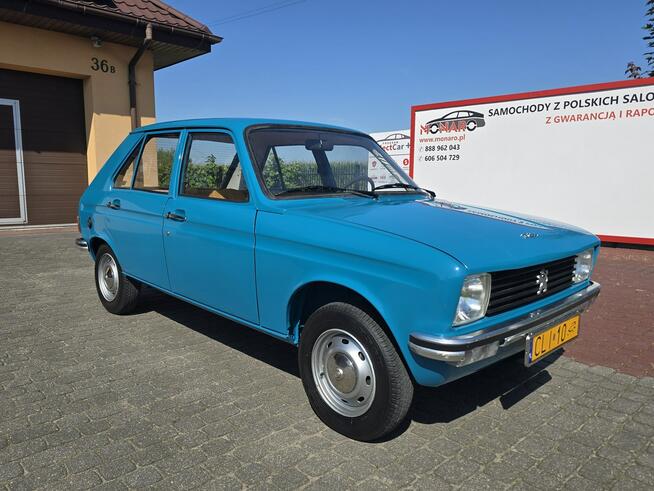 Peugeot 104 Wersja GL Pojazd Zabytkowy 1977 Żółte tablice Stan kolekcjonerski