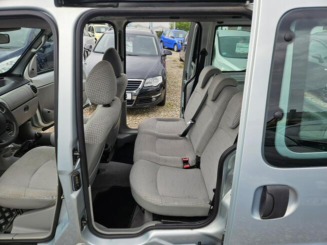 Renault Kangoo Opłacony Zdrowy Zadbany Serwisowany z Klimą i Alusami 1Wł Po Serwisie