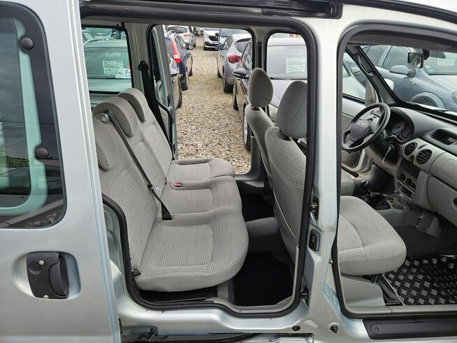 Renault Kangoo Opłacony Zdrowy Zadbany Serwisowany z Klimą i Alusami 1Wł Po Serwisie