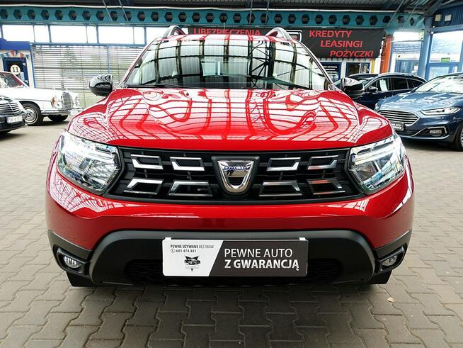 Dacia Duster Led+NAVI+Tempomat+Parktronic BEZWYPADKOWY Krajowy 1WŁ Serwisowany F23%