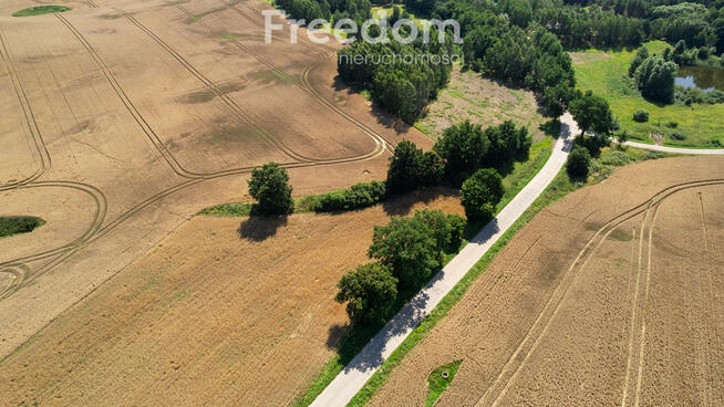 Duża działka z warunkami zabudowy przy A1 !