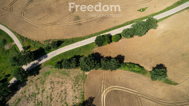 Duża działka z warunkami zabudowy przy A1 !