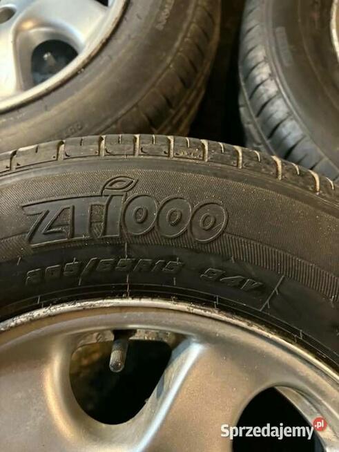 Koła Alufelgi 15 4x108 Citroen Opony Zeetex 205/65 R15 94V
