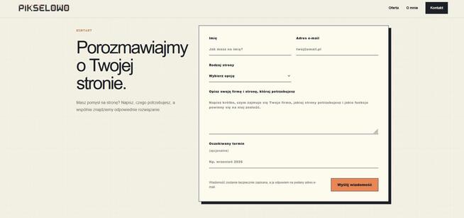 Nowoczesne strony internetowe dla firm