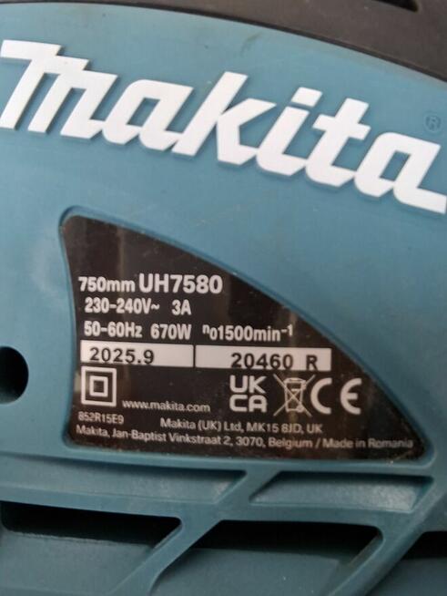 Nożyce elektryczne do żywopłotu Makita UH7580 sieciowe 75cm