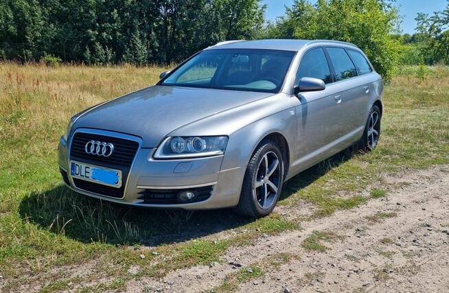 Audi a6 c6 Bogate wyposażenie, jasna skóra.