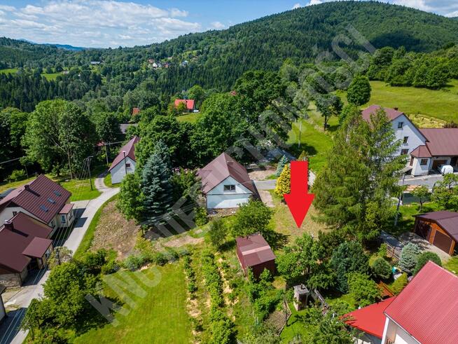 Działka budowlana 731 m² z widokiem na Beskid Mały