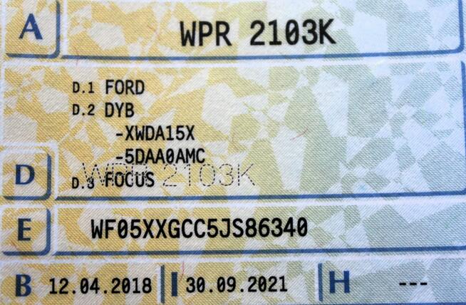 Ford Focus 120KM SalonPL LED Tempomat Kamera Parktronic Podgrz.Szyba