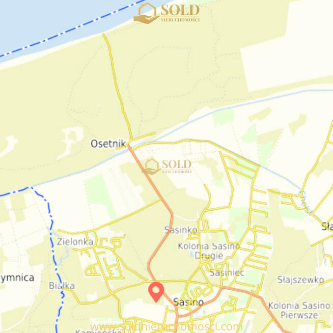 Działka inwestycyjna Sasino gm. Choczewo,