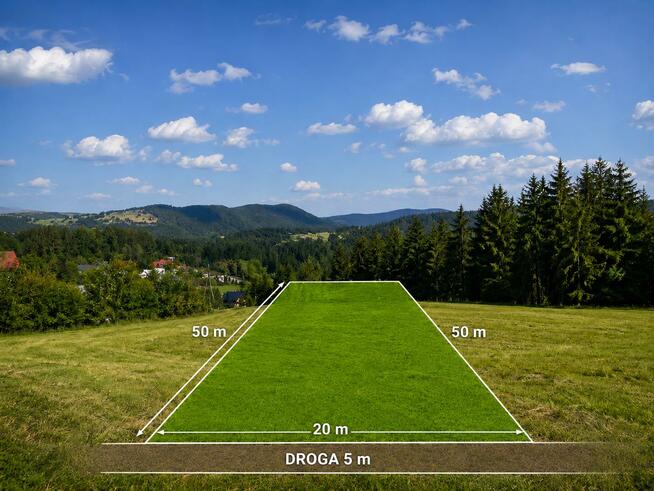 Działka budowlana gm. Nawojowa
