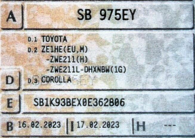 Toyota Corolla SalonPL FV23% Tempomat Serwis ASO Comfort Automat Kamera LED