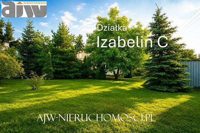 Działka budowlana Izabelin C gm. Izabelin, Izabelin C