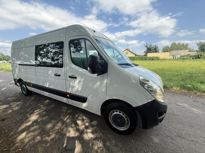Opel Movano Master 2.3DCi L3H2 Brygadówka Doka Dubel 7-mio Osobowy
