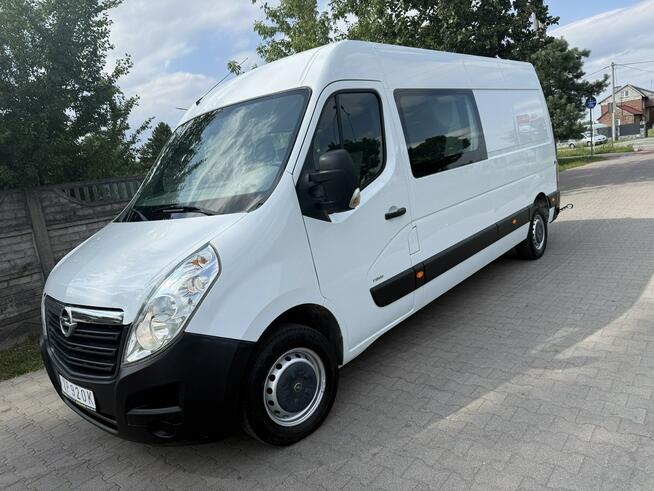 Opel Movano Master 2.3DCi L3H2 Brygadówka Doka Dubel 7-mio Osobowy