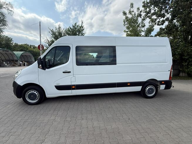 Opel Movano Master 2.3DCi L3H2 Brygadówka Doka Dubel 7-mio Osobowy