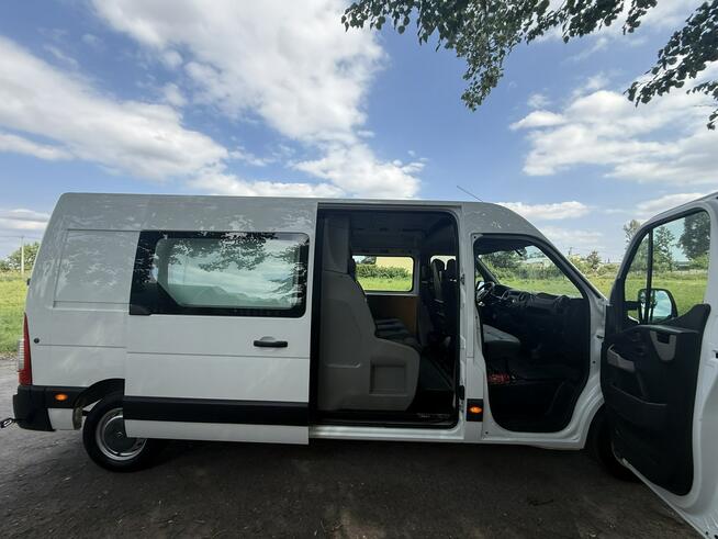Opel Movano Master 2.3DCi L3H2 Brygadówka Doka Dubel 7-mio Osobowy