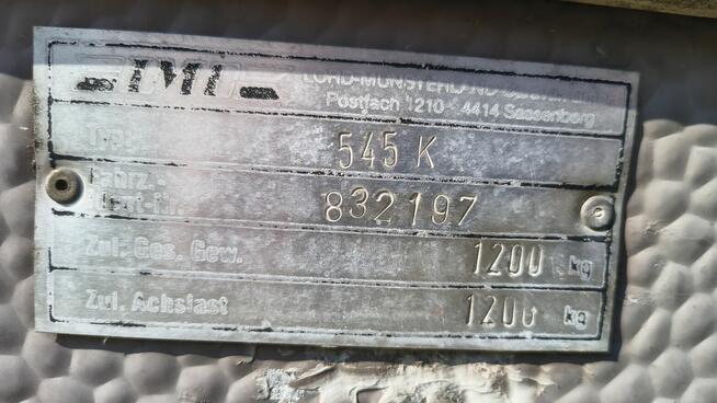 Przyczepa kempingowa LMC 545K