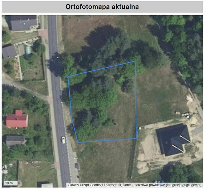 Działka pod 2 domy, 1,4 km od Zalewu Klików – WZ w toku