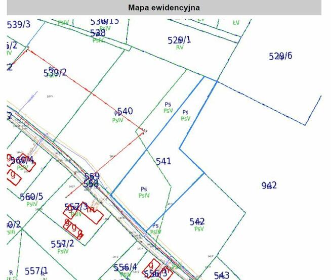 Działka 4295 m² – złożony wniosek o WZ na dwa domy