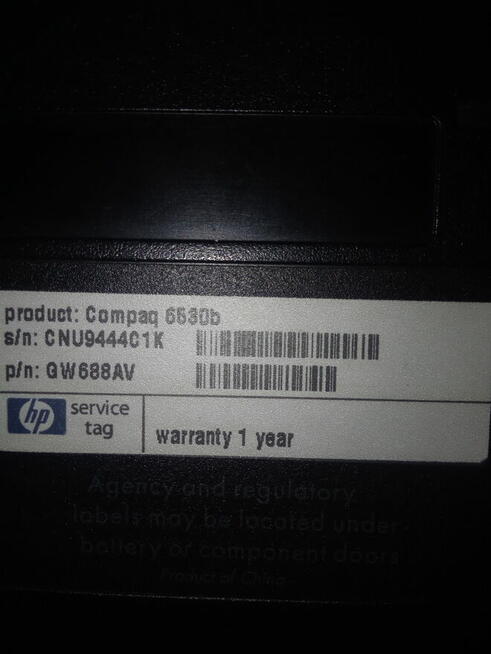 Laptop HP opis 70 zł