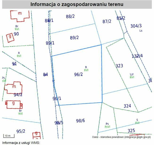 Działka pod 2 domy, 1,4 km od Zalewu Klików – WZ w toku