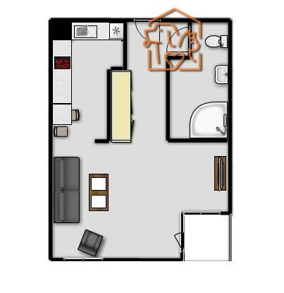 Kawalerka, 37 m2, pet-friendly - Gwiaździsta 10