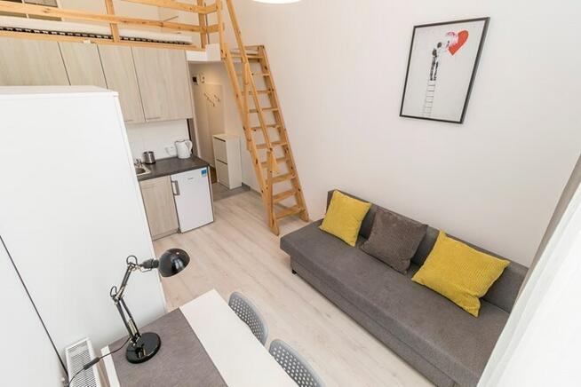 Legionów 40, Śródmieście, kawalerka z antresolą