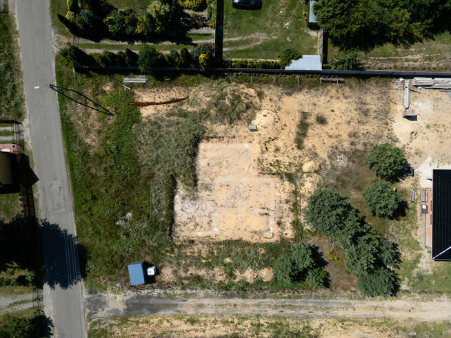 Działka z projektem + fundament 1500m2 Wymysłów