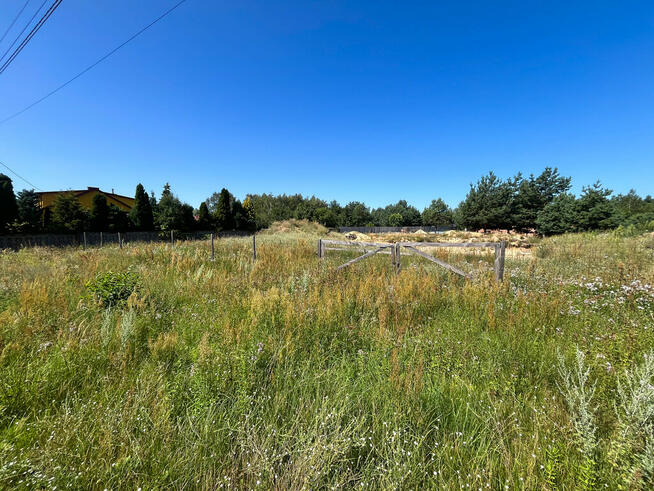 Działka z projektem + fundament 1500m2 Wymysłów