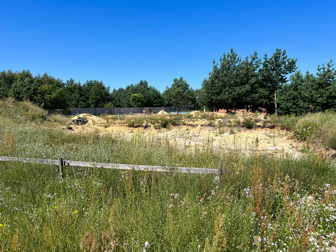 Działka z projektem + fundament 1500m2 Wymysłów