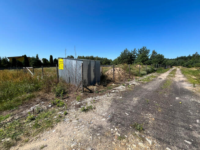 Działka z projektem + fundament 1500m2 Wymysłów