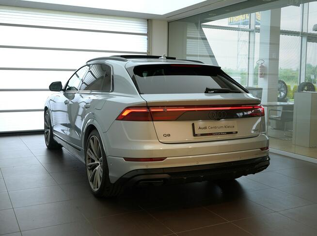 Audi Q8 Quattro Sline 60TFSIe B&O MatrixHD Kamery360 ACC HeadUP Masaż Panorama