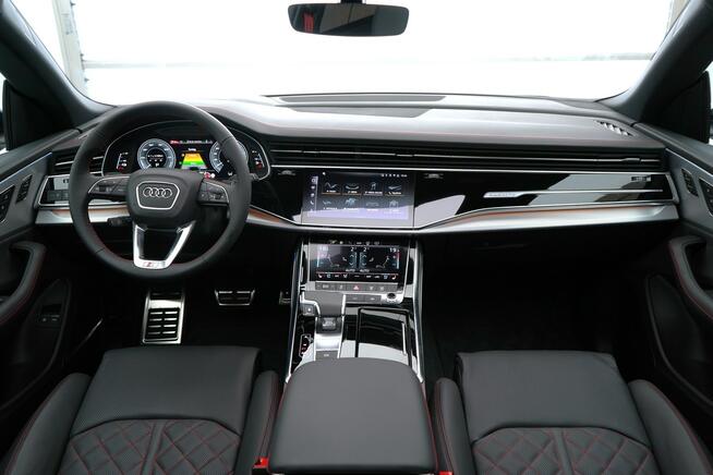 Audi Q8 Quattro Sline 60TFSIe B&O MatrixHD Kamery360 ACC HeadUP Masaż Panorama