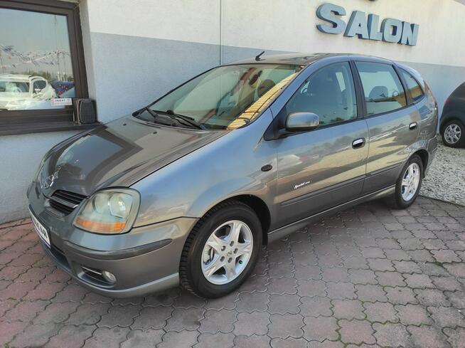Nissan Almera Tino klima, Kamera, Alu, wielofunkcja, el.szyby x4, Org. CD, zarejestrowany