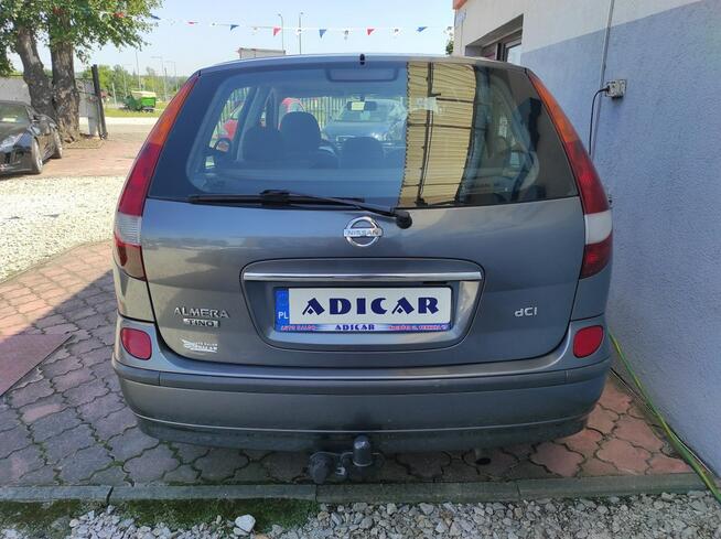 Nissan Almera Tino klima, Kamera, Alu, wielofunkcja, el.szyby x4, Org. CD, zarejestrowany