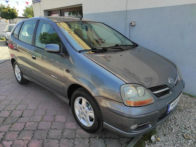 Nissan Almera Tino klima, Kamera, Alu, wielofunkcja, el.szyby x4, Org. CD, zarejestrowany