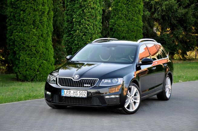 Škoda Octavia 2.0TDI(184KM)*VRS*Bi-Xenon*Led*Navi*Skóry*2xParktr.*I Wł*F1*Alu18"ASO