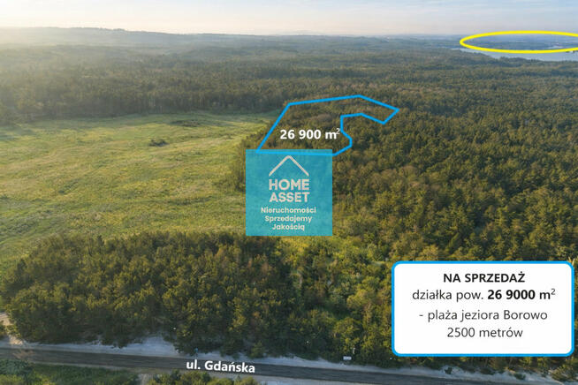 Działka rolna z lasem 2,69 ha | Bieszkowice