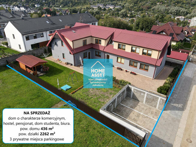 Obiekt komercyjny 437 m² na działce 2226 m2
