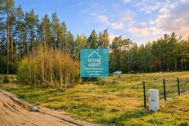 Działka budowlana 1176 m² • Warszkowo • Przy lesie