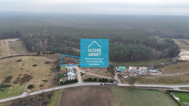 Działka budowlana 4829 m² – Domatówko, gm. Puck