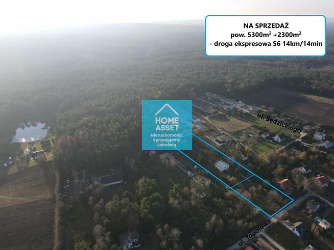 Działka mieszkaniowo usługowa blisko Trojmiasta.